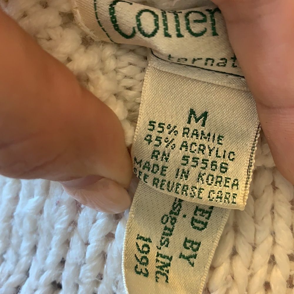 Vintage colter bay sweater medium knit (D1) - Picture 6 of 10